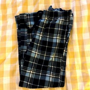 Croft & Barrow fleece blue and grey men’s pajama pants. Size Medium